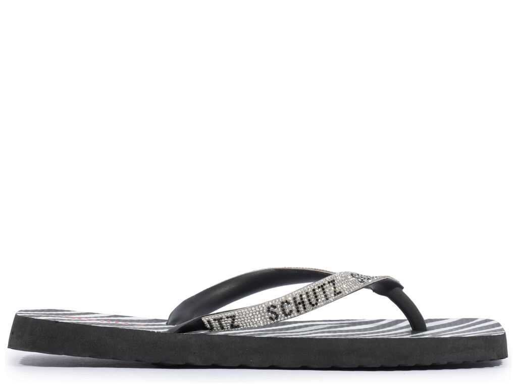 chinelo schutz zebra brilho injetada-1