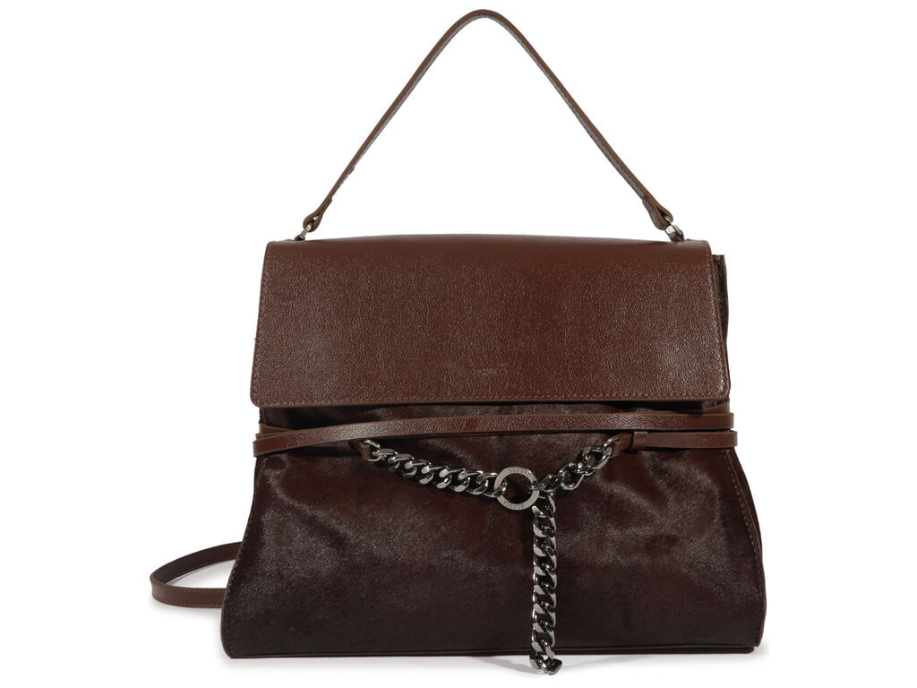bolsa schutz shopping grande pelo marrom corrente-1