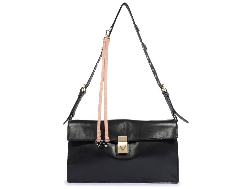bolsa schutz tiracolo media the coolest bag couro preta-1