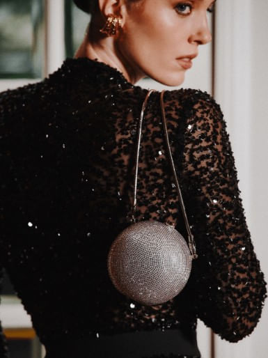 bolsa isla mini esfera cristais prata-2