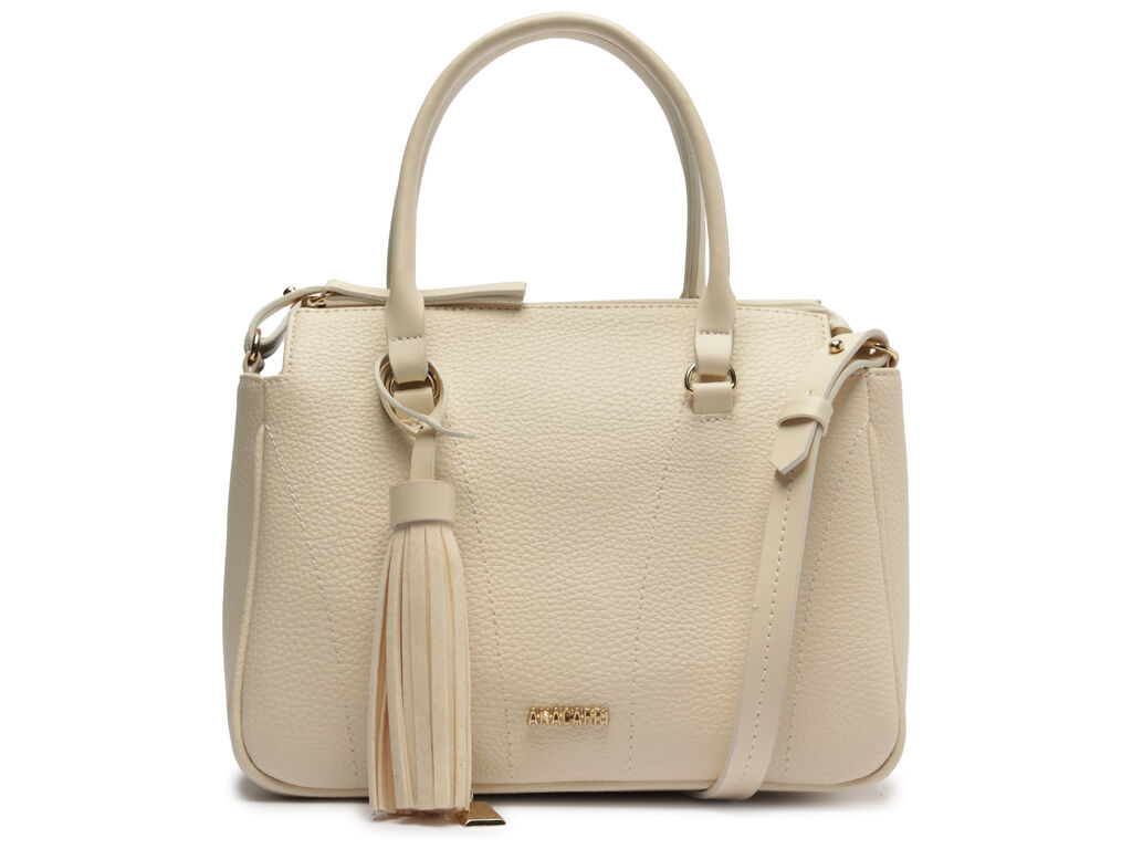 bolsa anacapri tote off-white media tassel-1