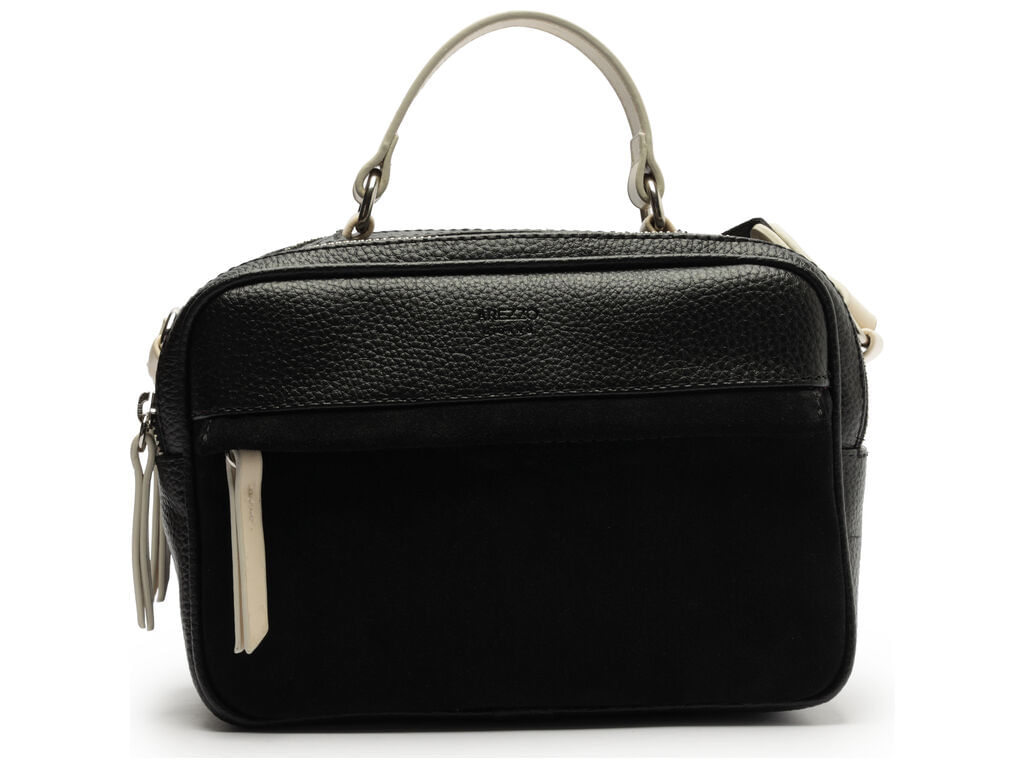 bolsa arezzo tiracolo preta prione media detalhes off-white-1