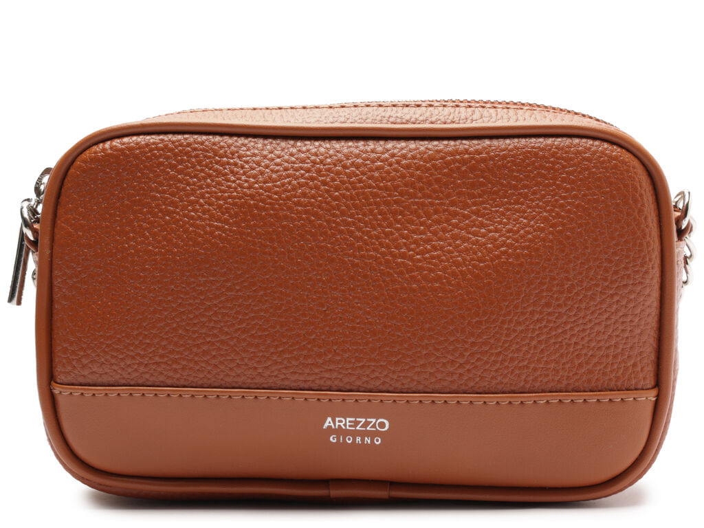 bolsa arezzo tiracolo caramelo pequena corrente basic 5001-1