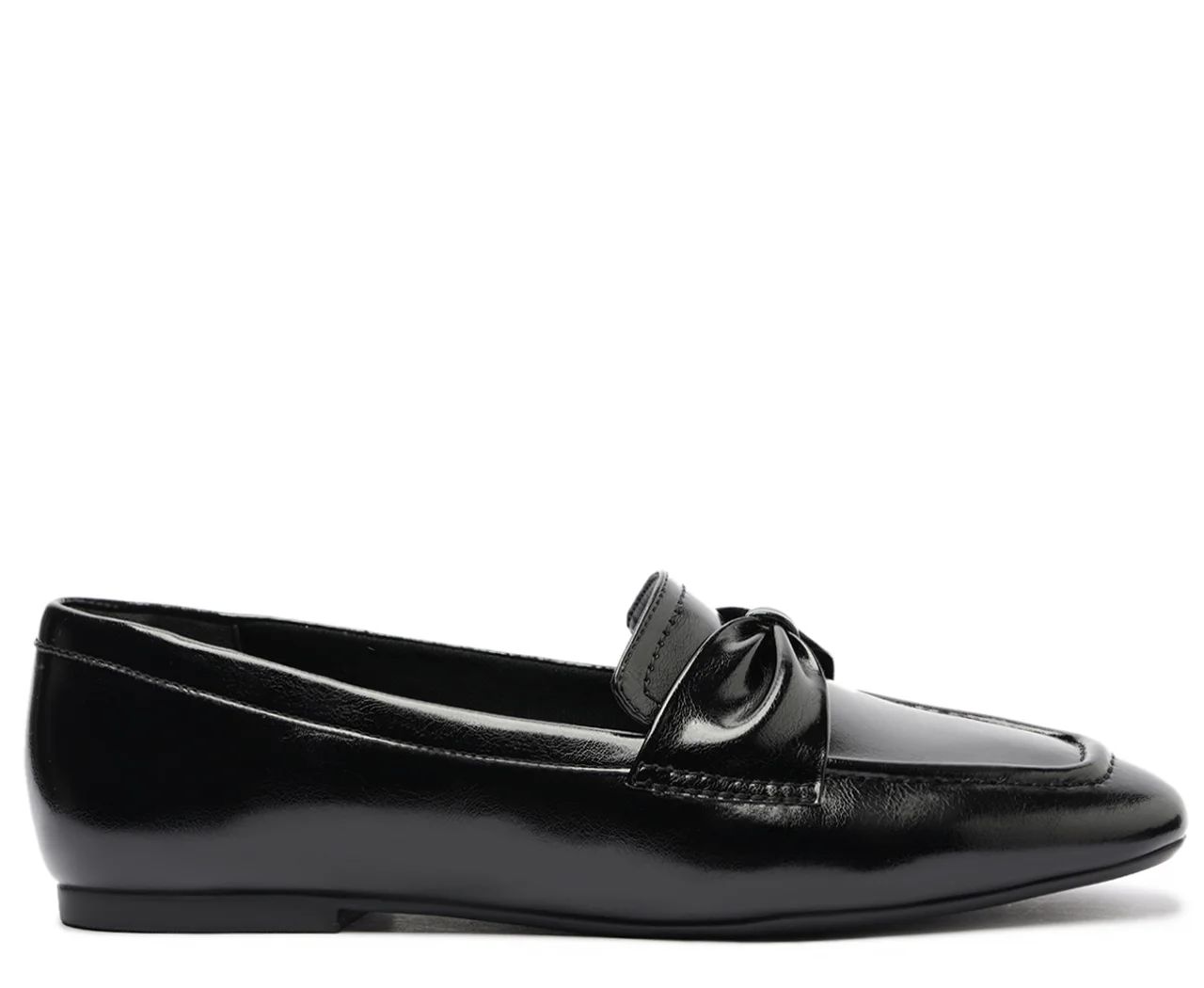 mocassim anacapri laco bico quadrado preto-1