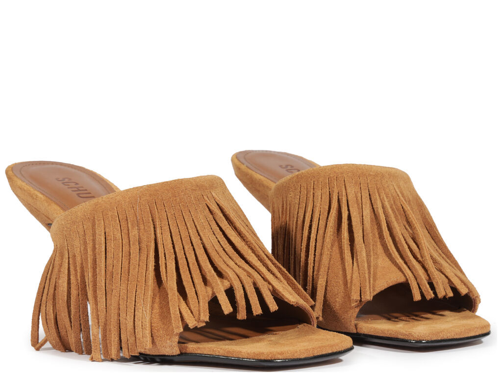 mule schutz indie franjas camurca marrom claro-2