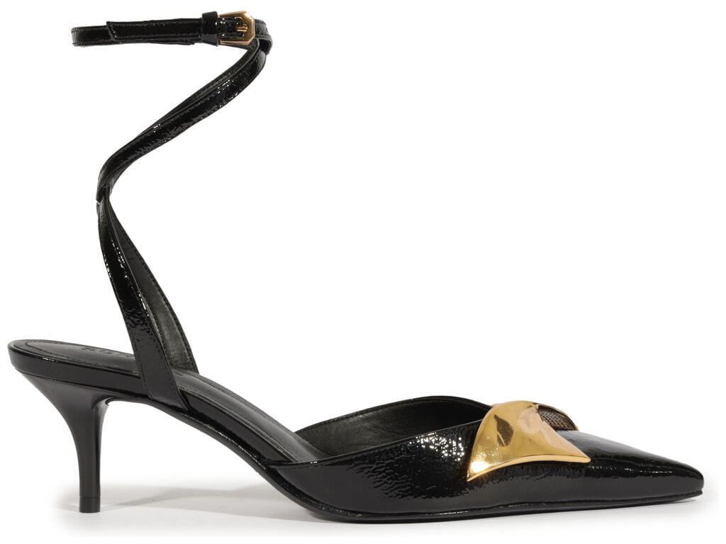 mule schutz pump kay couro preto verniz-1