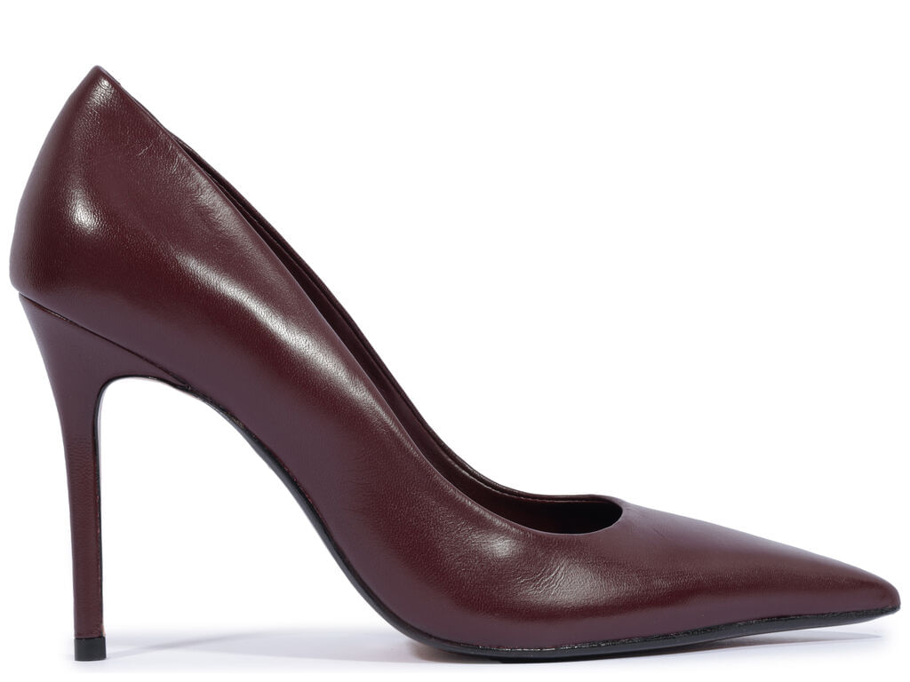 scarpin schutz vinho couro salto fino bico fino-1
