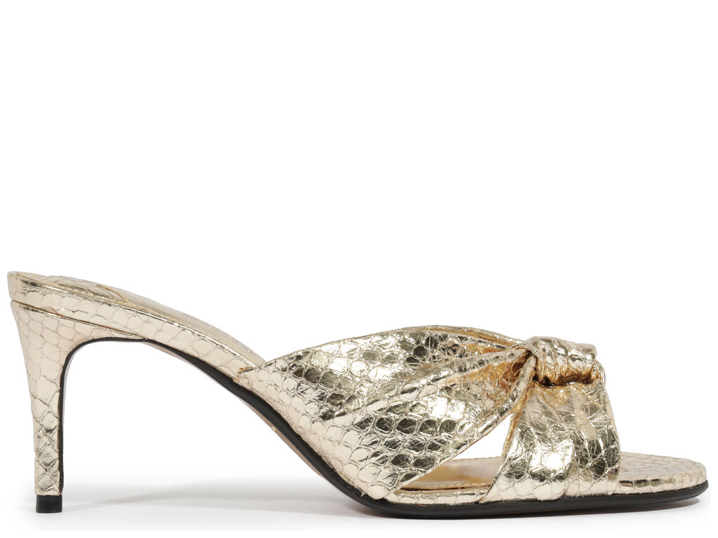 tamanco schutz elowen mule couro dourado-1