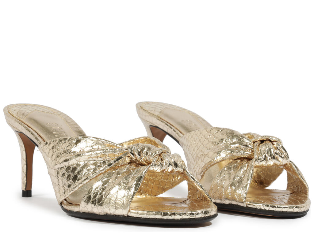 tamanco schutz elowen mule couro dourado-2
