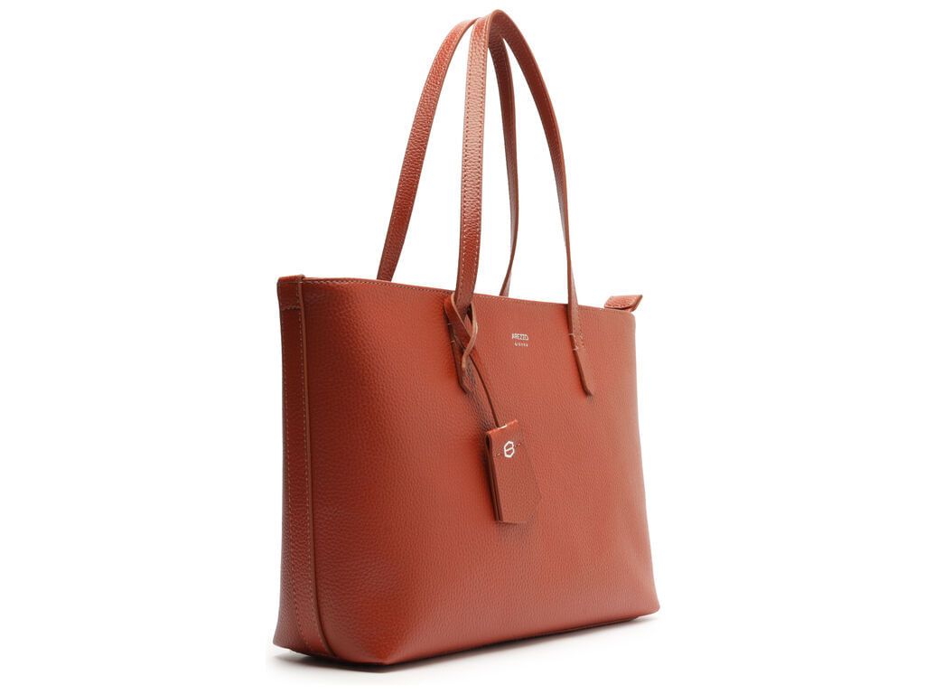 bolsa arezzo shopping laranja manu grande-2