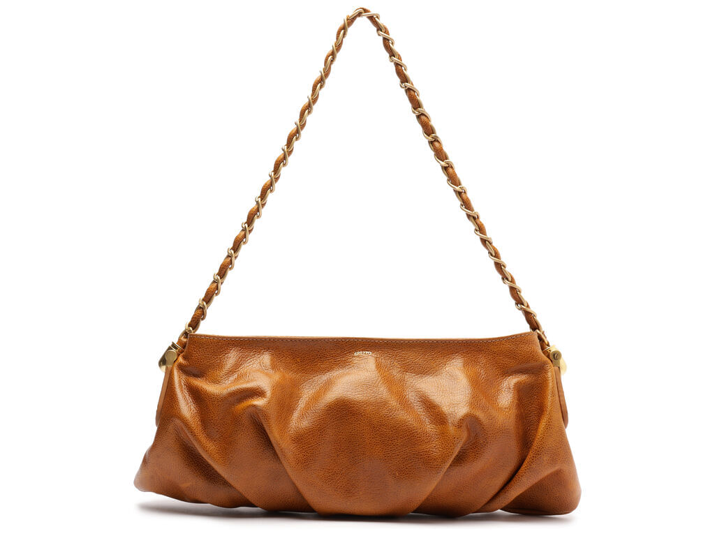 bolsa arezzo tiracolo caramelo couro media franzida-1