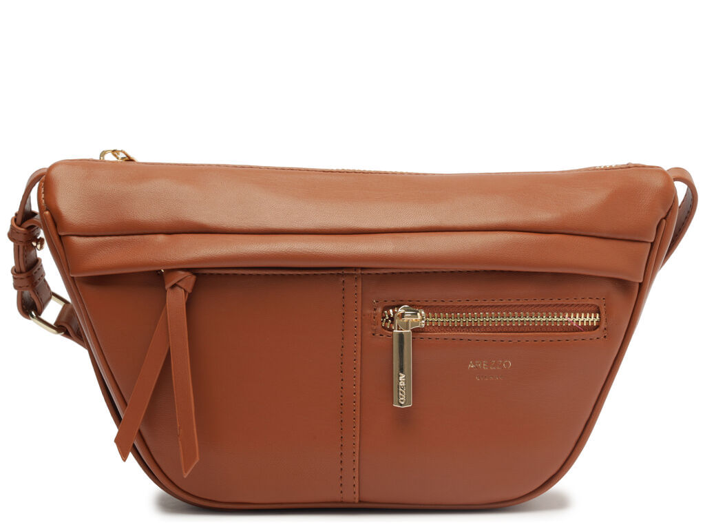 bolsa arezzo tiracolo caramelo media ziper externo-1