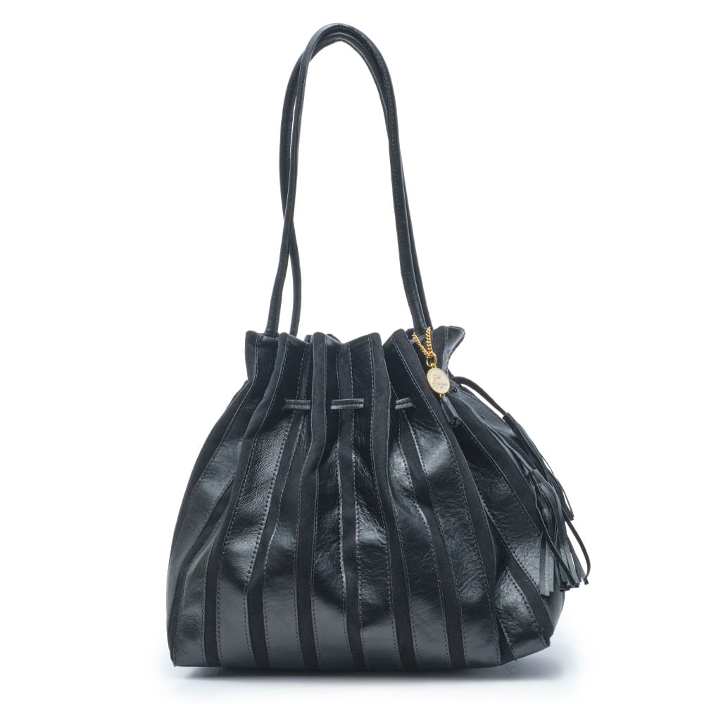 bolsa bucket la spezia celine roma ouro preto-1