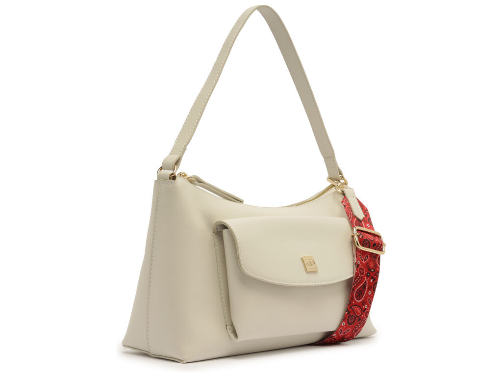 bolsa anacapri tiracolo off-white alca dupla bolso frontal media-2