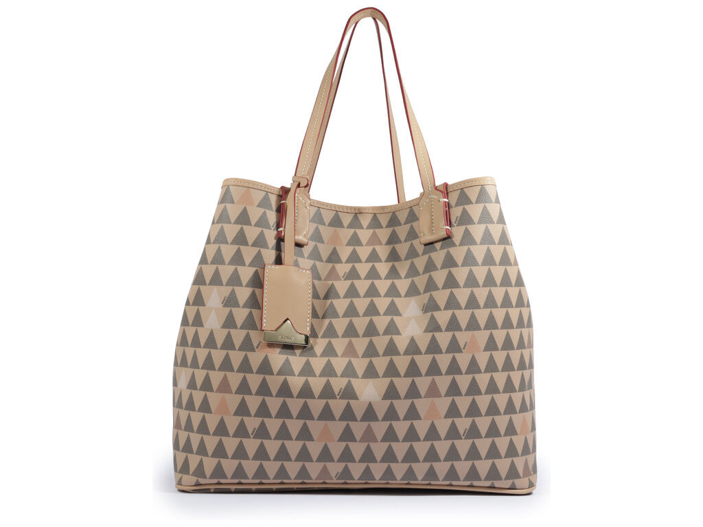 bolsa schutz shopping nina triangle bege grande-1