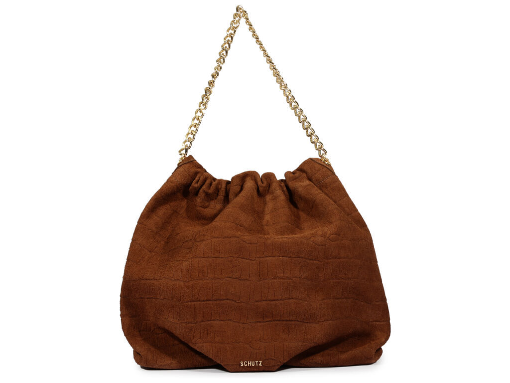 bolsa schutz hobo aryen camurca croco marrom grande-1