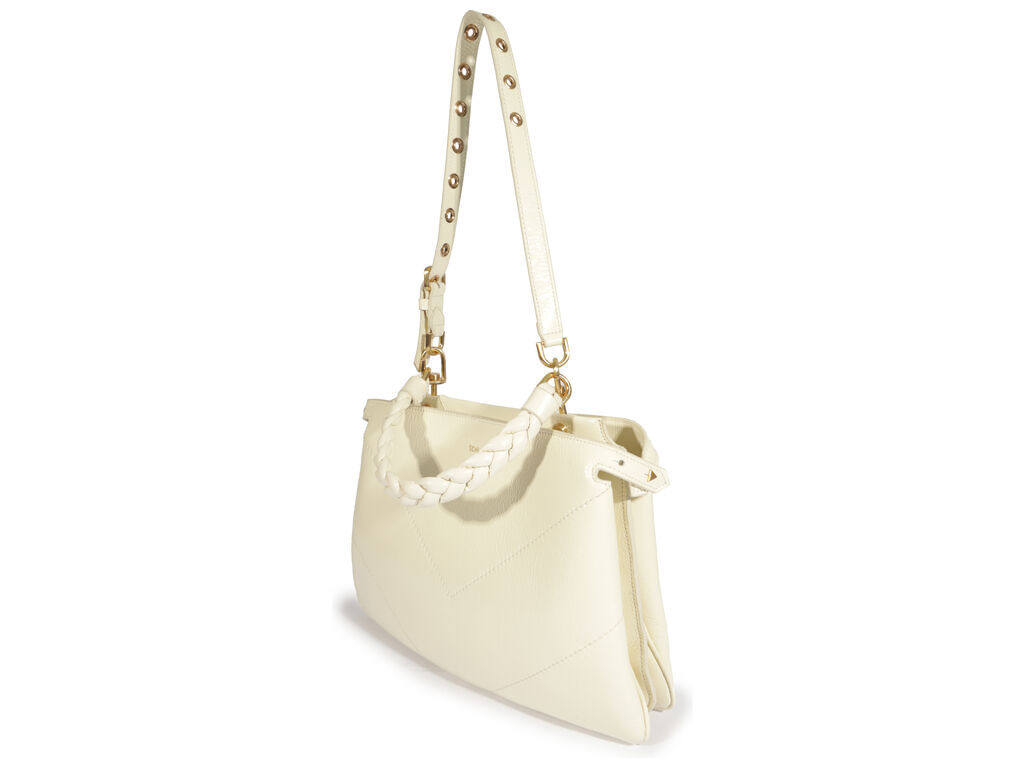 bolsa schutz tote off-white media alca trancada detalhes dourados-2