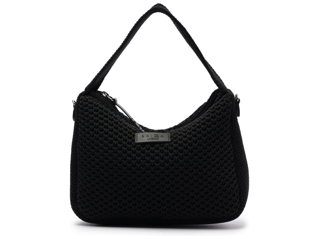 bolsa brizza clutch preta pequena multimaterial-1