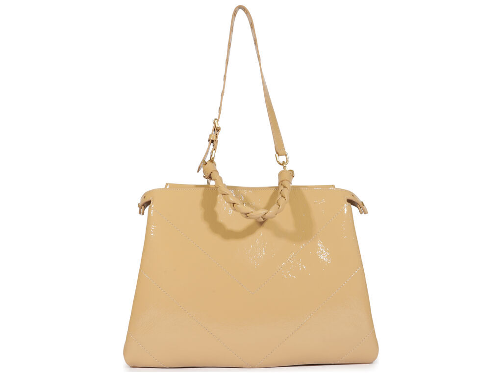 bolsa schutz nude verniz grande alca trancada-1
