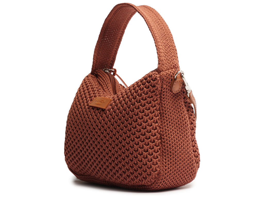 bolsa brizza clutch marrom pequena croche-2