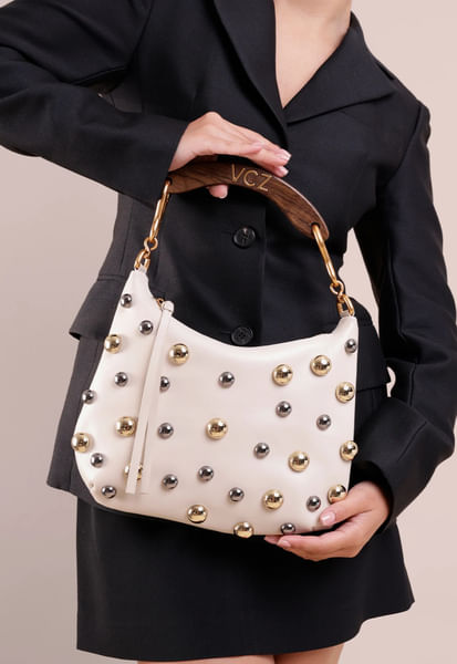 bolsa vicenza shoulder moonlight pequena off-white couro-2