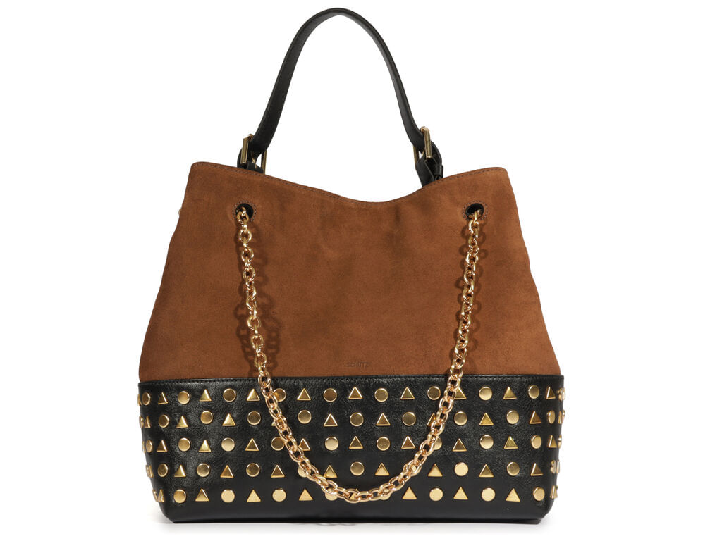 bolsa schutz hobo yana couro camurca marrom grande-1