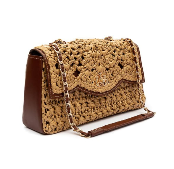 bolsa isla elis baguete jumbo croche natural§-2