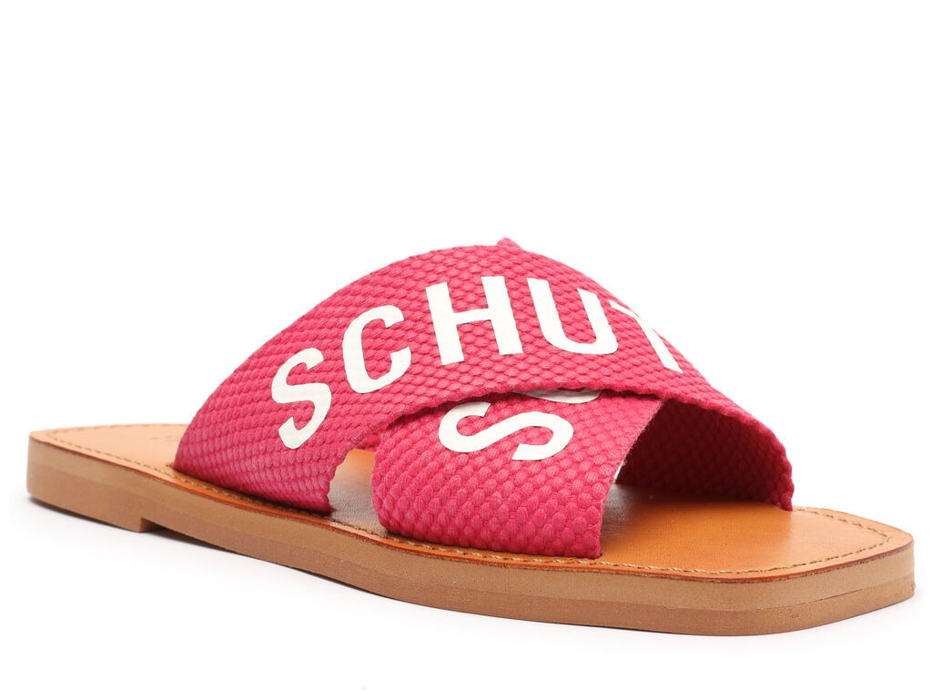 Imagem da variante: SANDÁLIA RASTEIRA DE TECIDO ROSA SCHUTZ FITA ALG 40 - HOT PINK