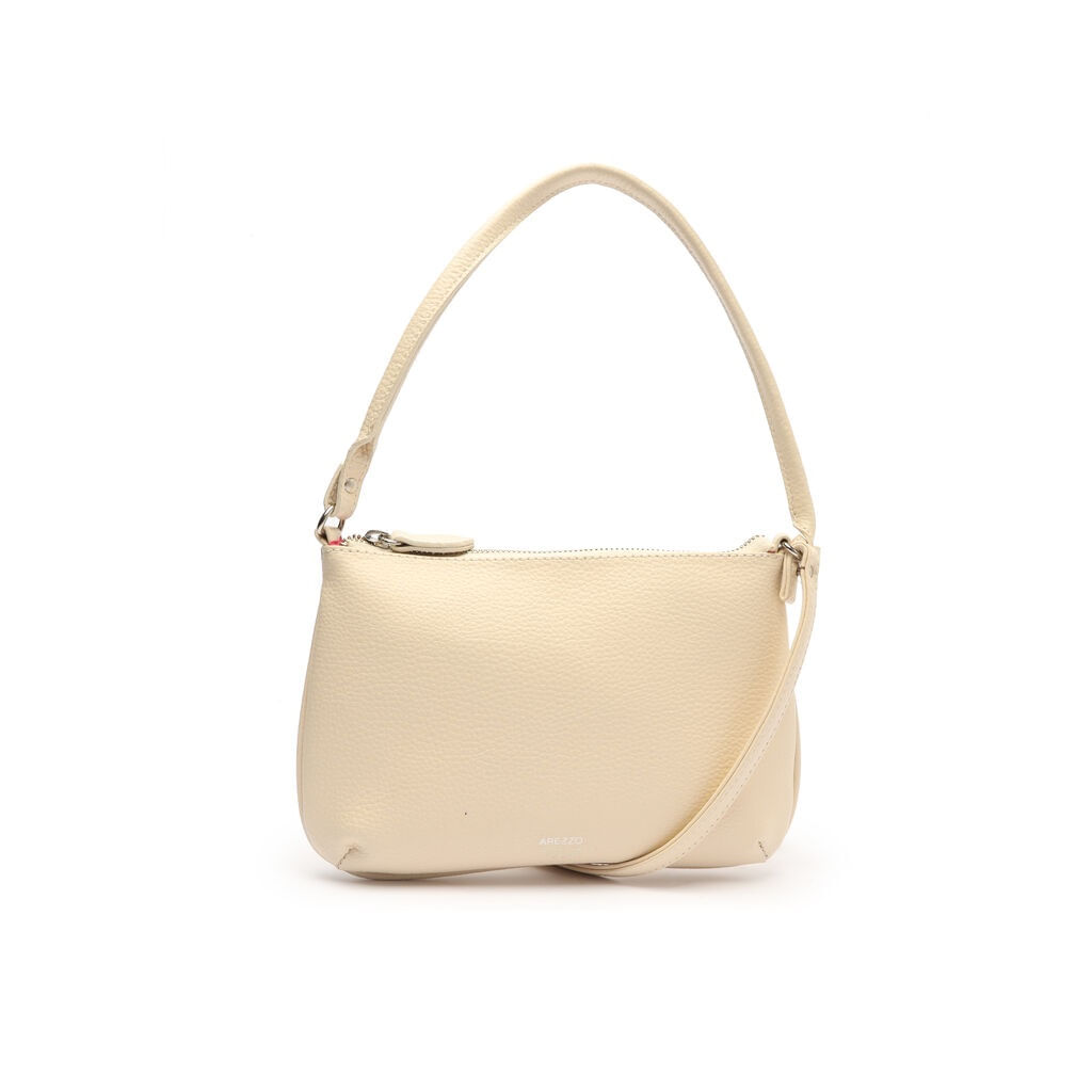 Imagem da variante: Bolsa Tiracolo Panacota Branca Fabi Pequena Arezzo ECO BIG FLO - PANACOTA