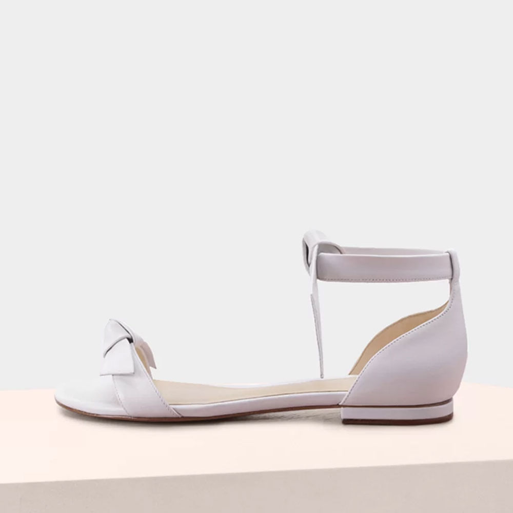 sandalia clarita flat nappa soft white-1
