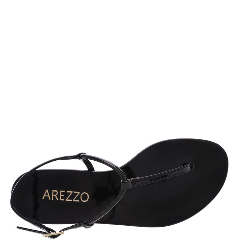 Rasteira Basics Preta Arezzo