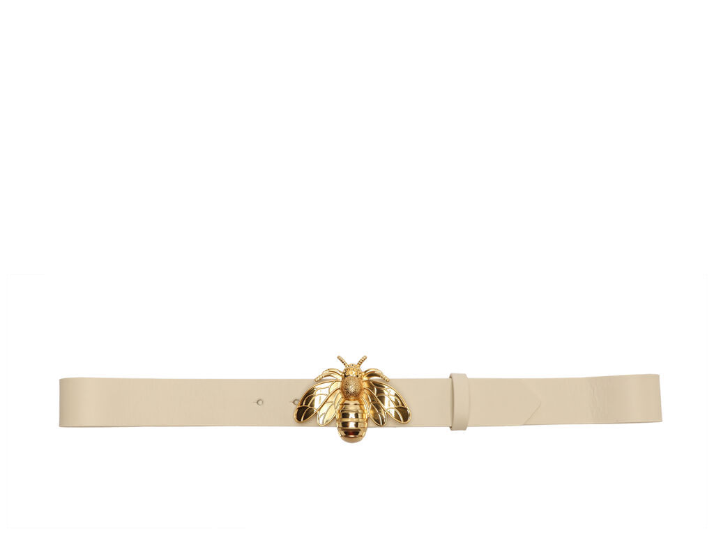 cinto medio couro branco abelha schutz-1